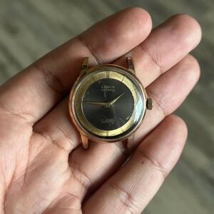 Vintage Lanco Automatic 17 Jewels Incablock Gold Plated Watch